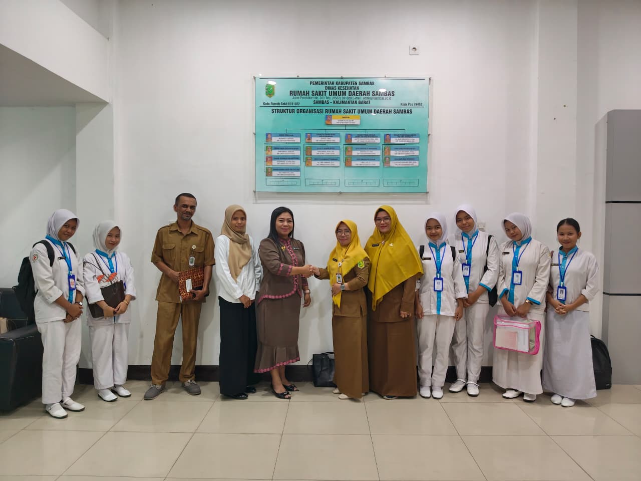 RSUD Sambas Terima Siswa PKL  SMK Karya Mandiri Sambas